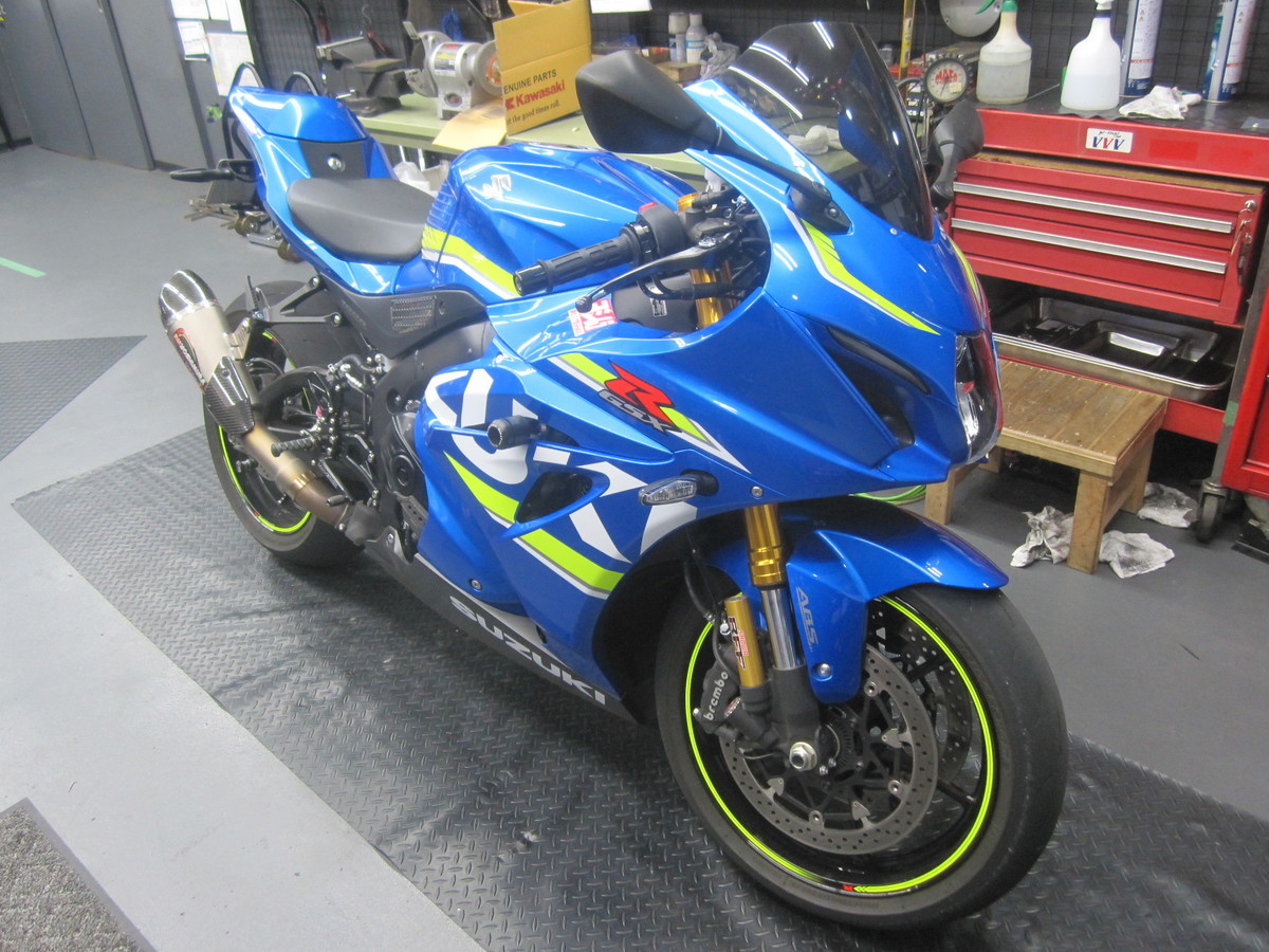 ゲイルスピード ラジアルブレーキマスター交換 ＧＳＸ－Ｒ１０００Ｒ