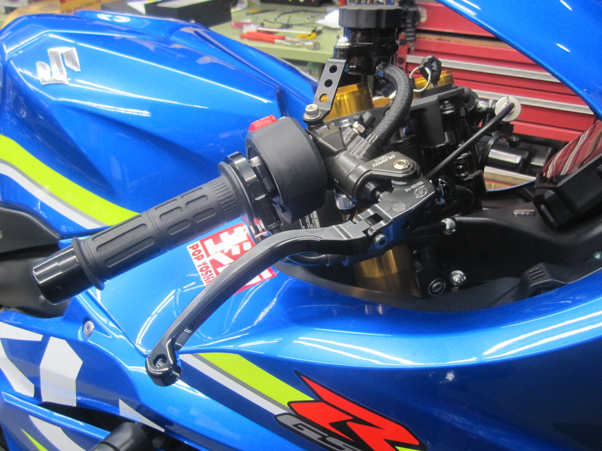 ゲイルスピード ラジアルブレーキマスター交換 GSX－R1000R